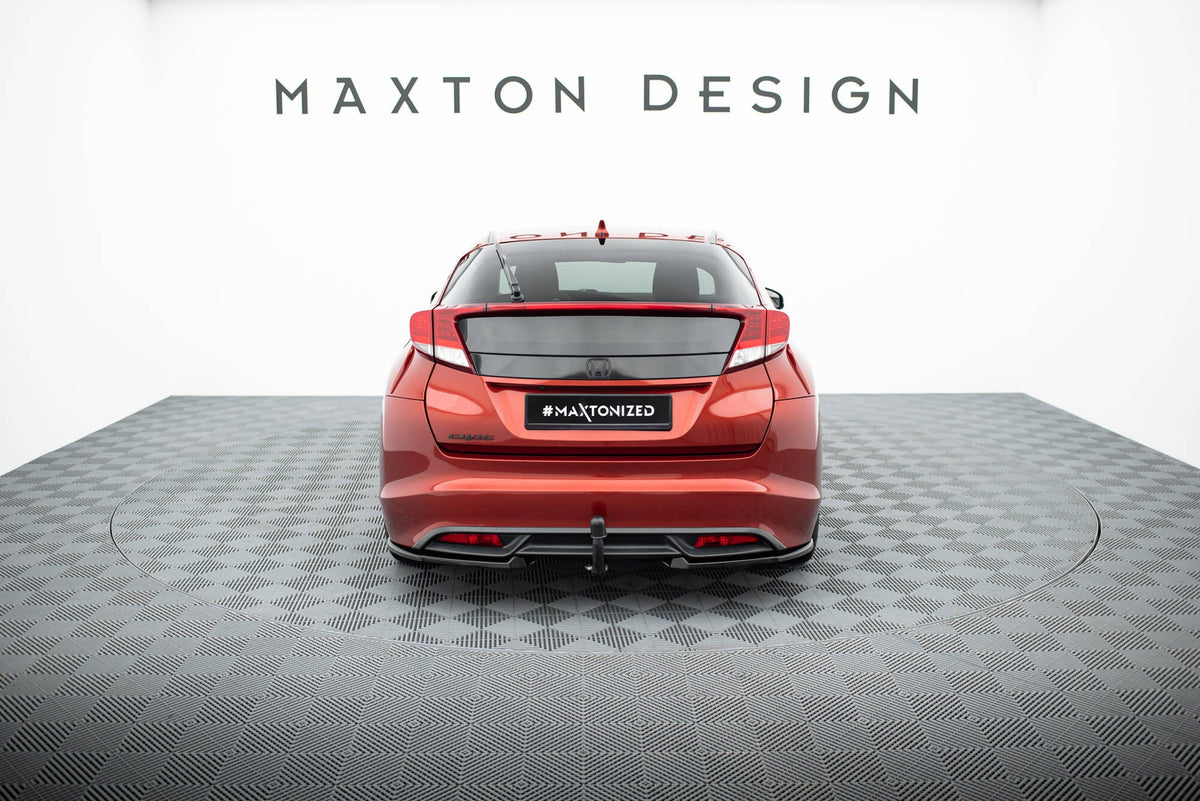 Maxton Design - Heck Ansatz Flaps Diffusor für Honda Civic Hatchback Mk9 - Aerowerk.