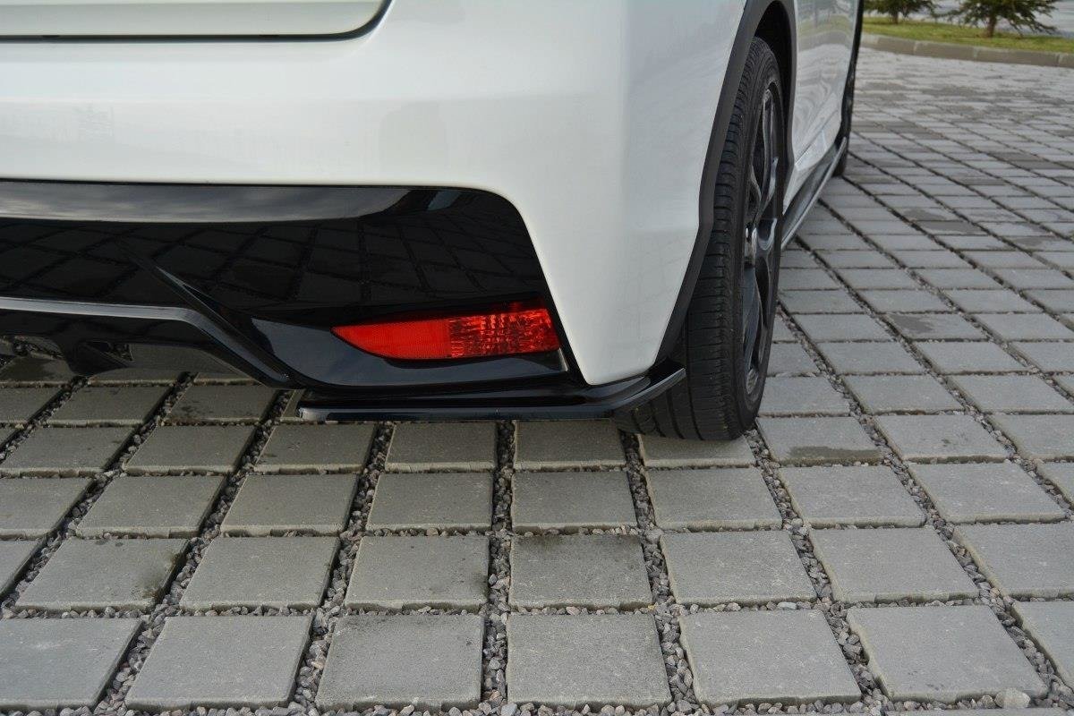 Maxton Design - Heck Ansatz Flaps Diffusor für Honda Civic Mk9 Facelift - Aerowerk.