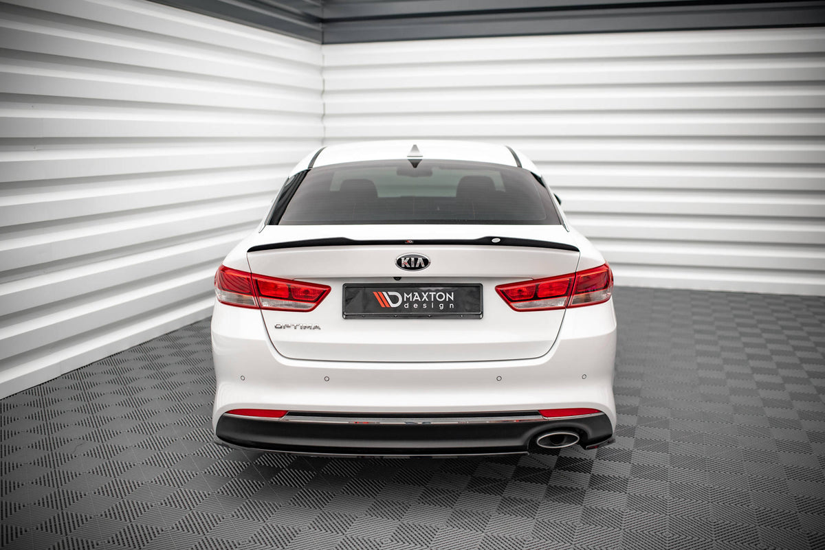Maxton Design - Heck Ansatz Flaps Diffusor für Kia Optima Mk4 - Aerowerk.