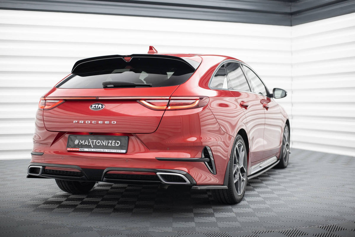 Maxton Design - Heck Ansatz Flaps Diffusor für Kia ProCeed GT / GT - Line Mk1 - Aerowerk.