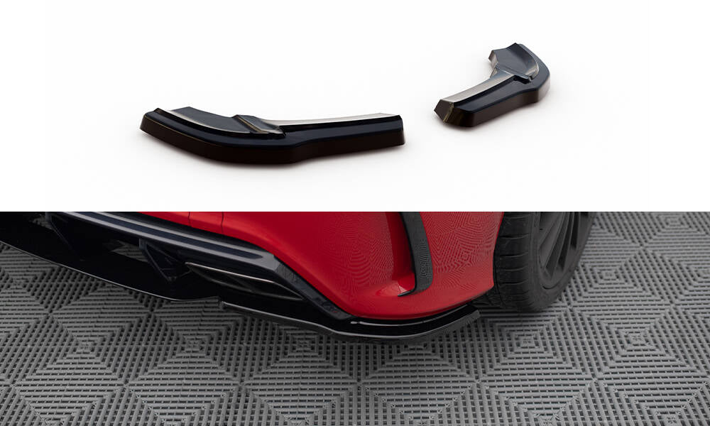 Maxton Design - Heck Ansatz Flaps Diffusor für Mercedes A W176 AMG Facelift - Aerowerk.