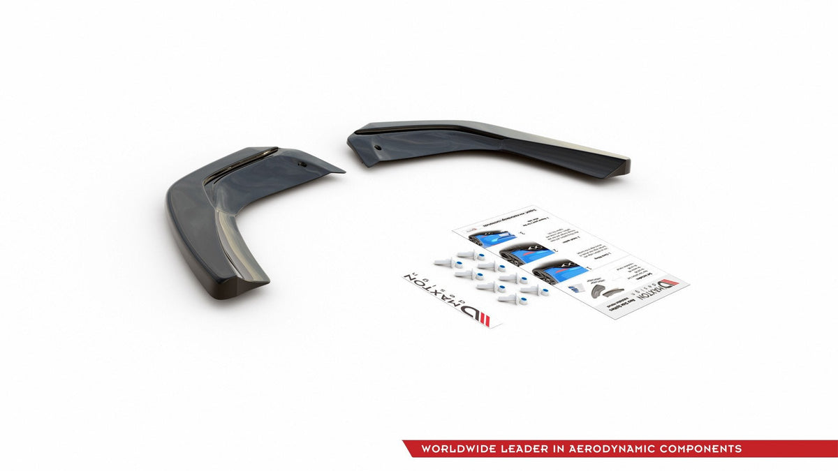 Maxton Design - Heck Ansatz Flaps Diffusor für Mercedes A35 AMG Aero Hatchback W177 - Aerowerk.