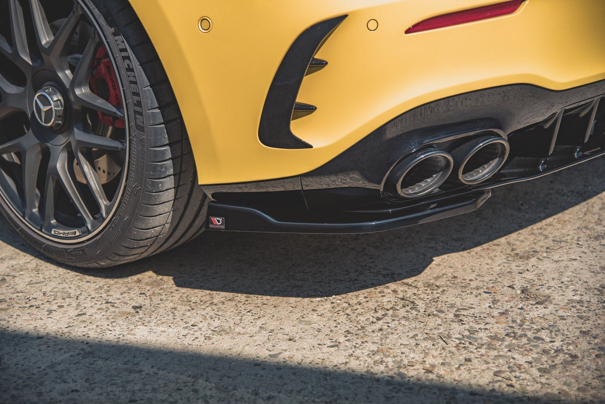 Maxton Design - Heck Ansatz Flaps Diffusor für Mercedes - AMG A 45 S Aero Pack W177 - Aerowerk.