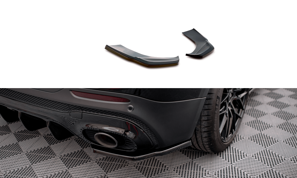 Maxton Design - Heck Ansatz Flaps Diffusor für Mercedes - AMG GLB 35 / AMG - Line X247 - Aerowerk.