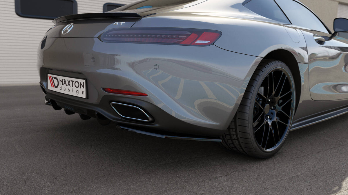 Maxton Design - Heck Ansatz Flaps Diffusor für Mercedes - AMG GT / GT S C190 Facelift - Aerowerk.