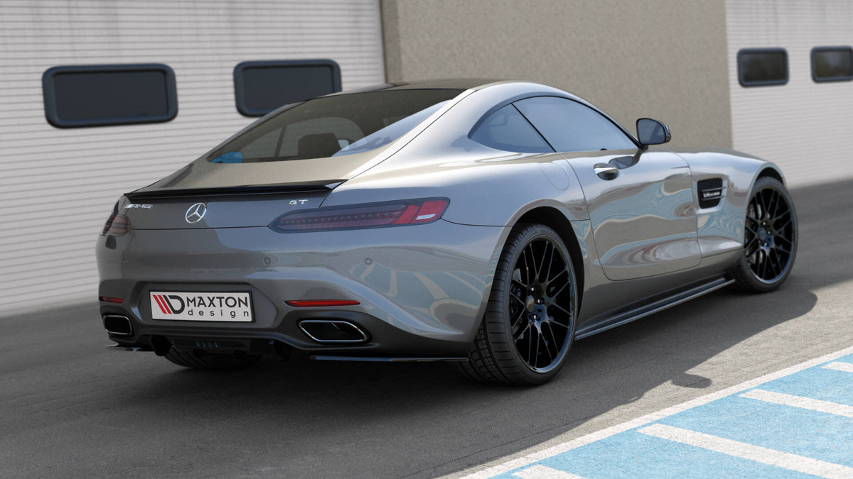 Maxton Design - Heck Ansatz Flaps Diffusor für Mercedes - AMG GT / GT S C190 Facelift - Aerowerk.