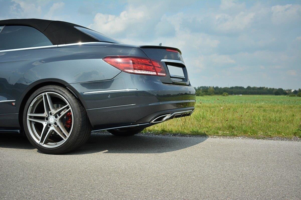 Maxton Design - Heck Ansatz Flaps Diffusor für Mercedes - Benz E Coupe / Cabrio C207 Facelift / A207 Facelit - Aerowerk.