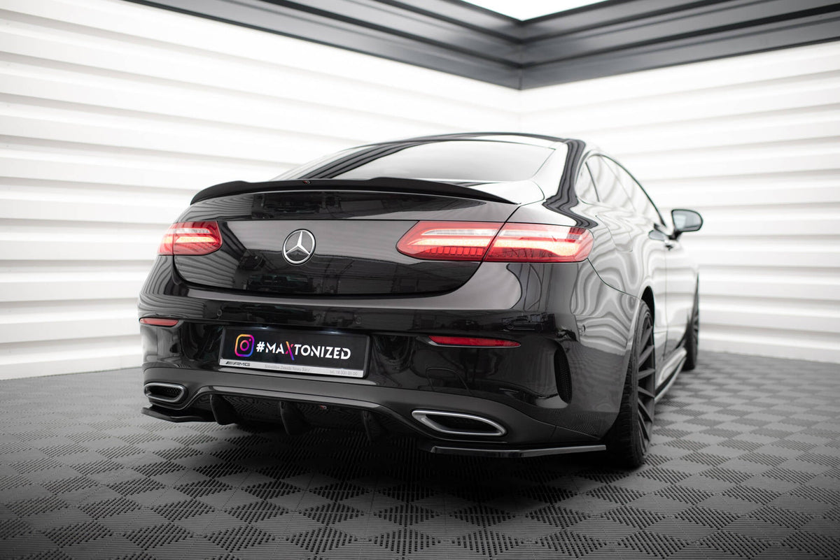 Maxton Design - Heck Ansatz Flaps Diffusor für Mercedes - Benz E - Klasse W213 Coupe(C238) / Cabriolet (A238) AMG - Line - Aerowerk.