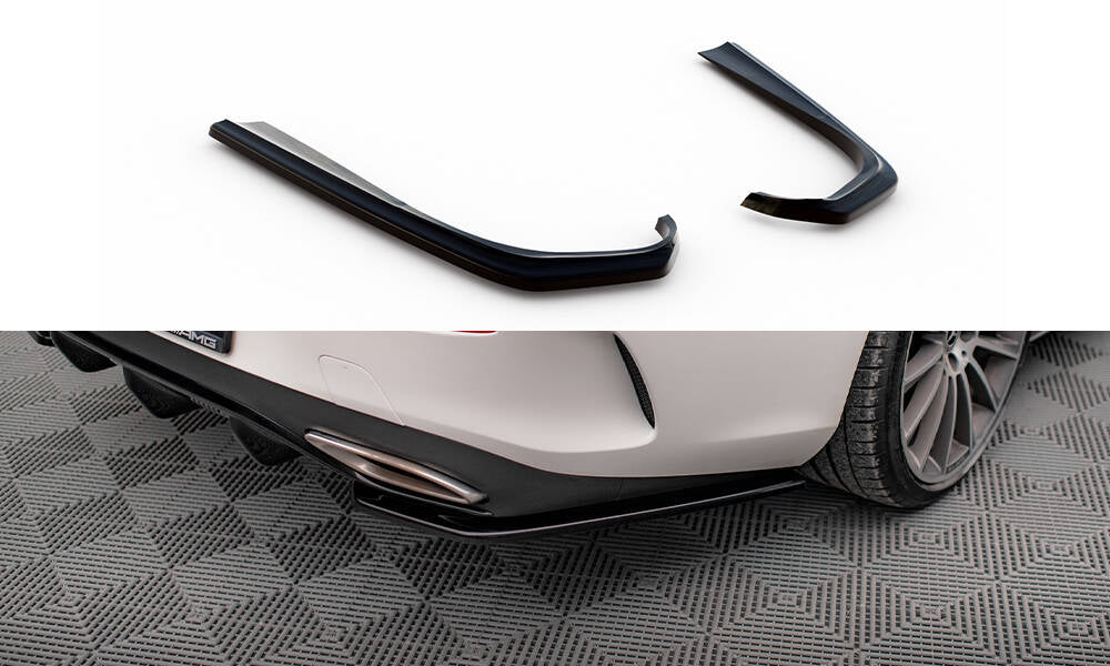 Maxton Design - Heck Ansatz Flaps Diffusor für Mercedes - Benz E - Klasse W213 Coupe(C238) / Cabriolet (A238) AMG - Line - Aerowerk.