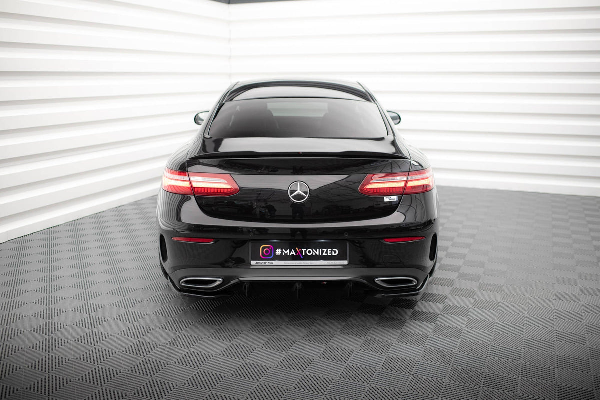 Maxton Design - Heck Ansatz Flaps Diffusor für Mercedes - Benz E - Klasse W213 Coupe(C238) / Cabriolet (A238) AMG - Line - Aerowerk.