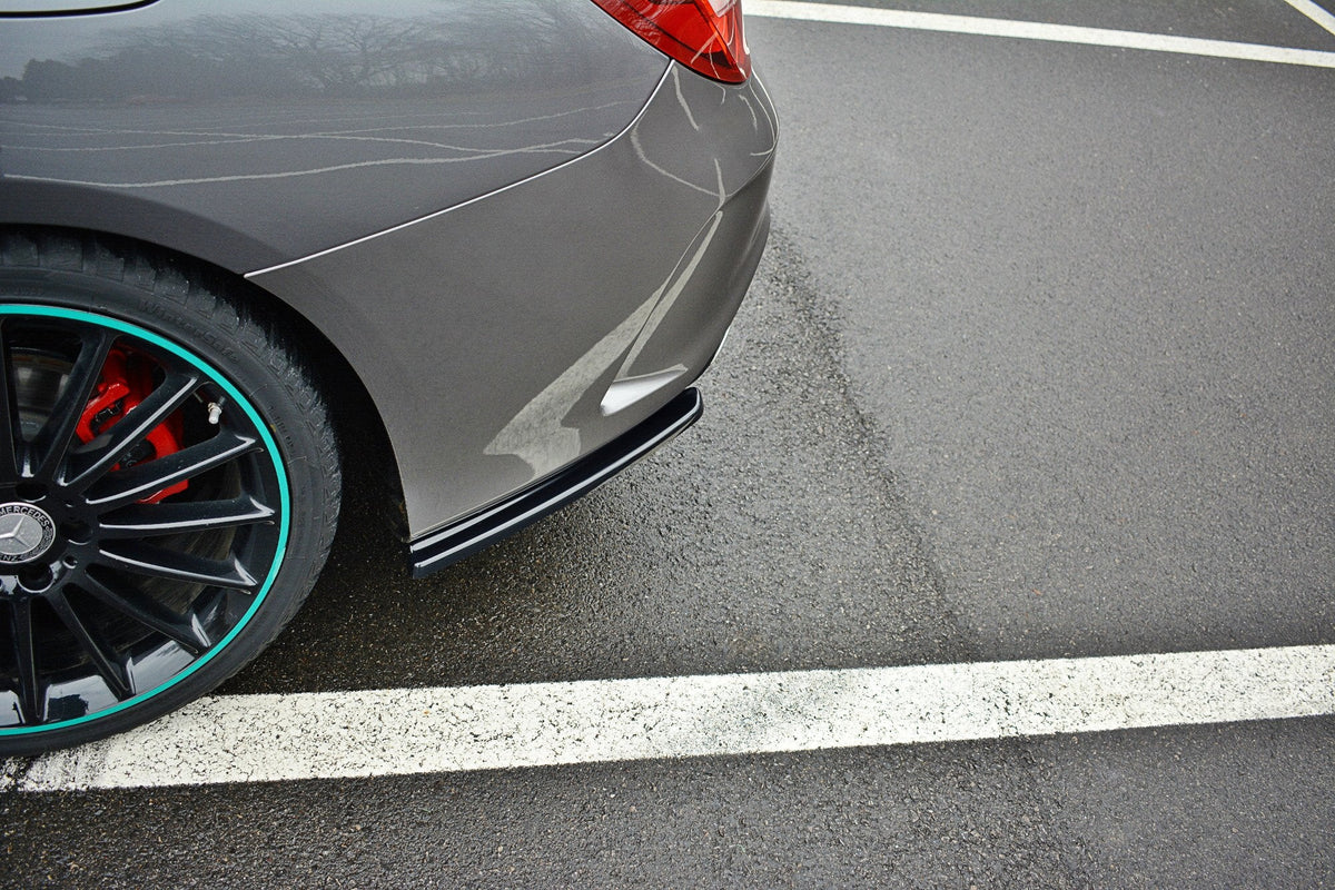 Maxton Design - Heck Ansatz Flaps Diffusor für Mercedes CLA C117 AMG - LINE FACELIFT - Aerowerk.