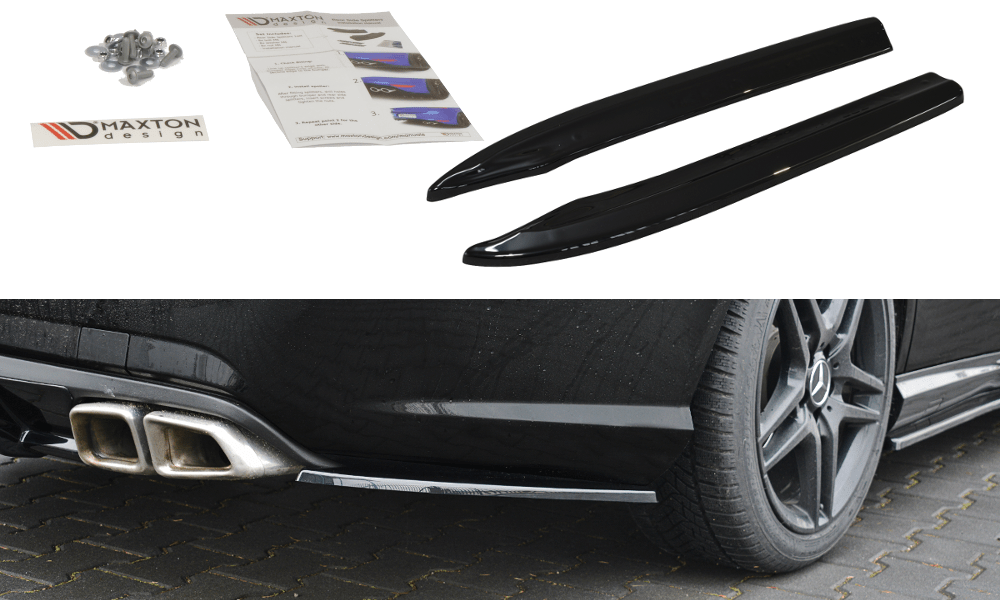 Maxton Design - Heck Ansatz Flaps Diffusor für Mercedes E63 AMG W212 - Aerowerk.