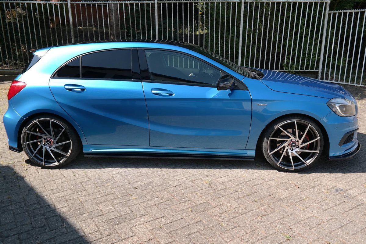 Maxton Design - Heck Ansatz Flaps Diffusor für Mercedes W176 AMG - LINE vor Facelift - Aerowerk.