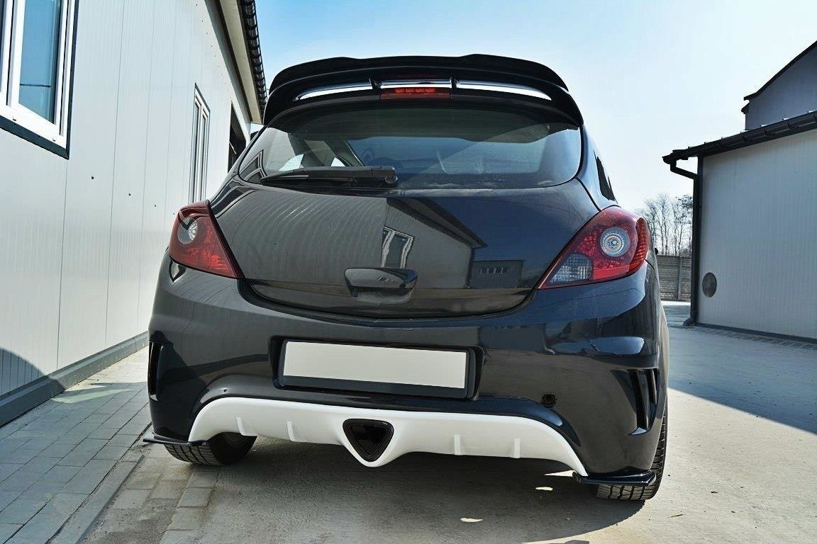 Maxton Design - Heck Ansatz Flaps Diffusor für OPEL CORSA D OPC / VXR - Aerowerk.
