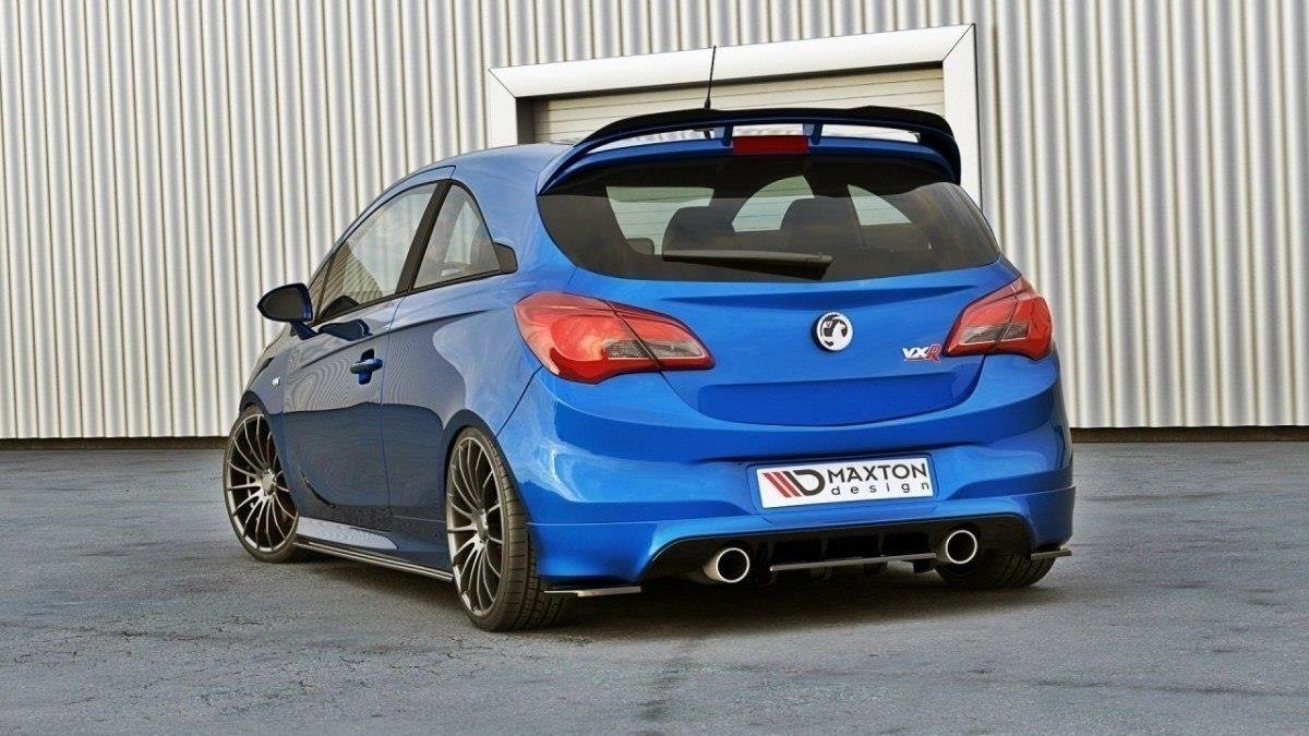 Maxton Design - Heck Ansatz Flaps Diffusor für OPEL CORSA E OPC / VXR - Aerowerk.