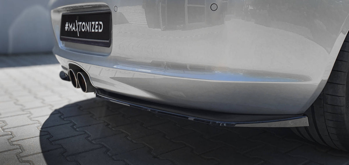 Maxton Design - Heck Ansatz Flaps Diffusor für Porsche Boxster 987 - Aerowerk.