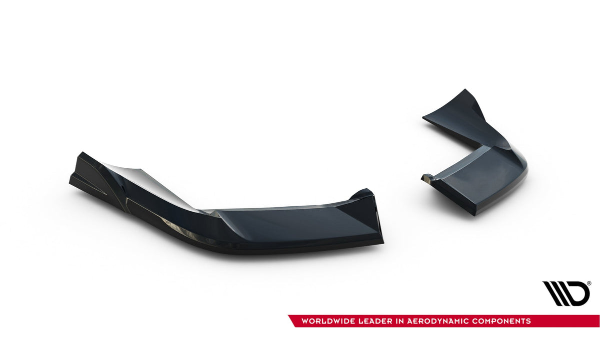 Maxton Design - Heck Ansatz Flaps Diffusor für Porsche Cayenne Sport Design Mk3 - Aerowerk.