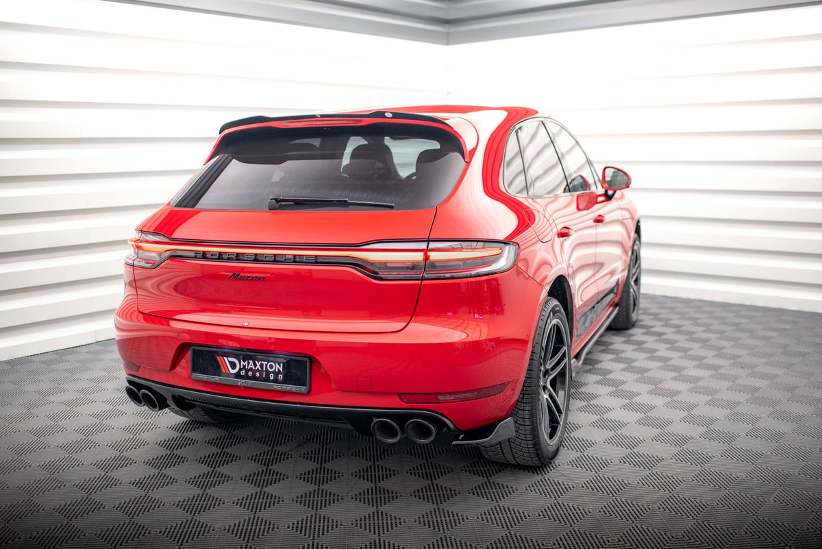 Maxton Design - Heck Ansatz Flaps Diffusor für Porsche Macan GTS / Sport Design Mk1 Facelift - Aerowerk.