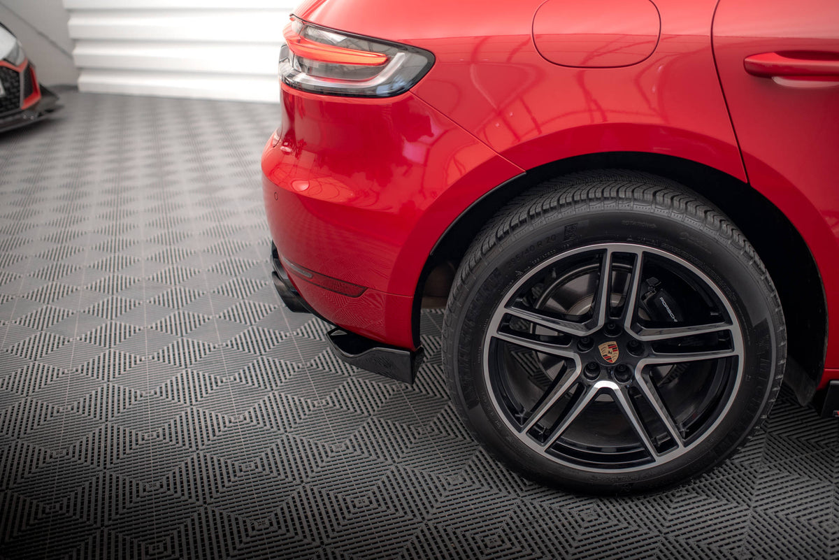 Maxton Design - Heck Ansatz Flaps Diffusor für Porsche Macan GTS / Sport Design Mk1 Facelift - Aerowerk.