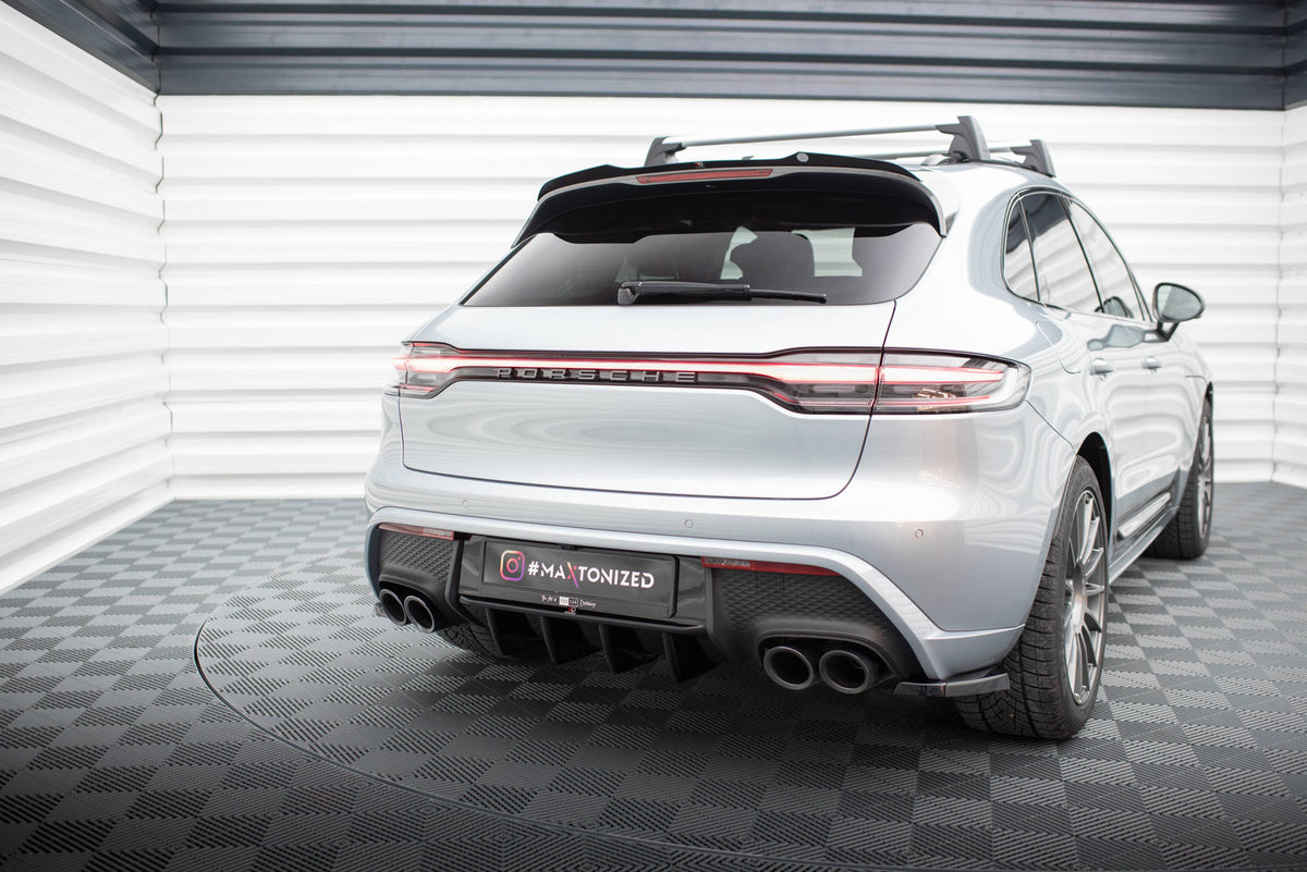 Maxton Design - Heck Ansatz Flaps Diffusor für Porsche Macan Mk1 Facelift 2 - Aerowerk.