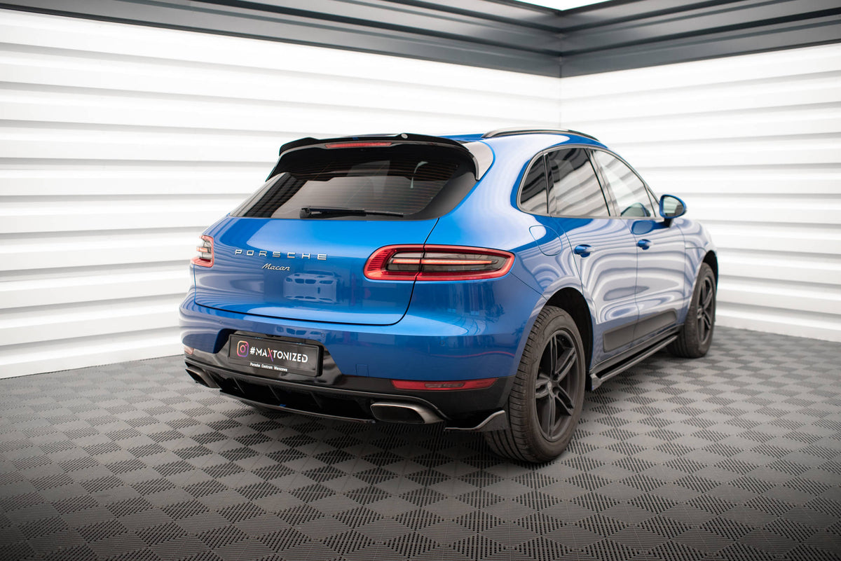 Maxton Design - Heck Ansatz Flaps Diffusor für Porsche Macan Mk1 - Aerowerk.