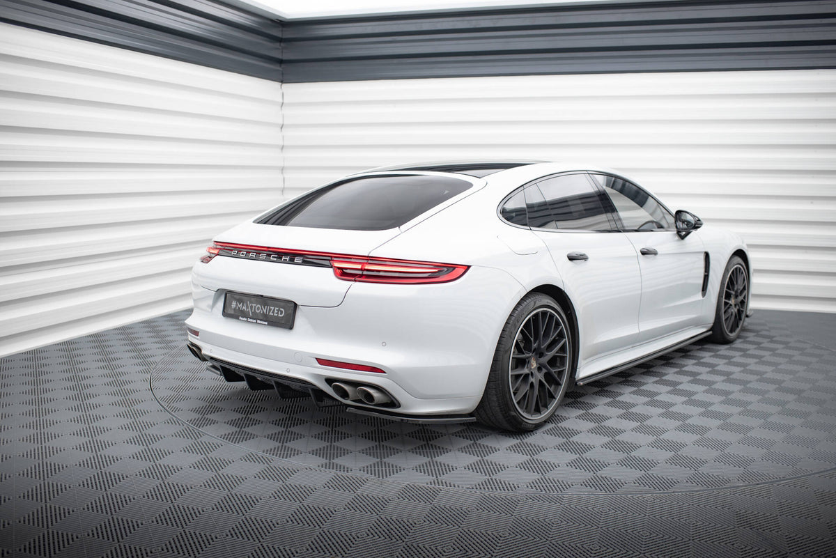 Maxton Design - Heck Ansatz Flaps Diffusor für Porsche Panamera GTS 971 - Aerowerk.