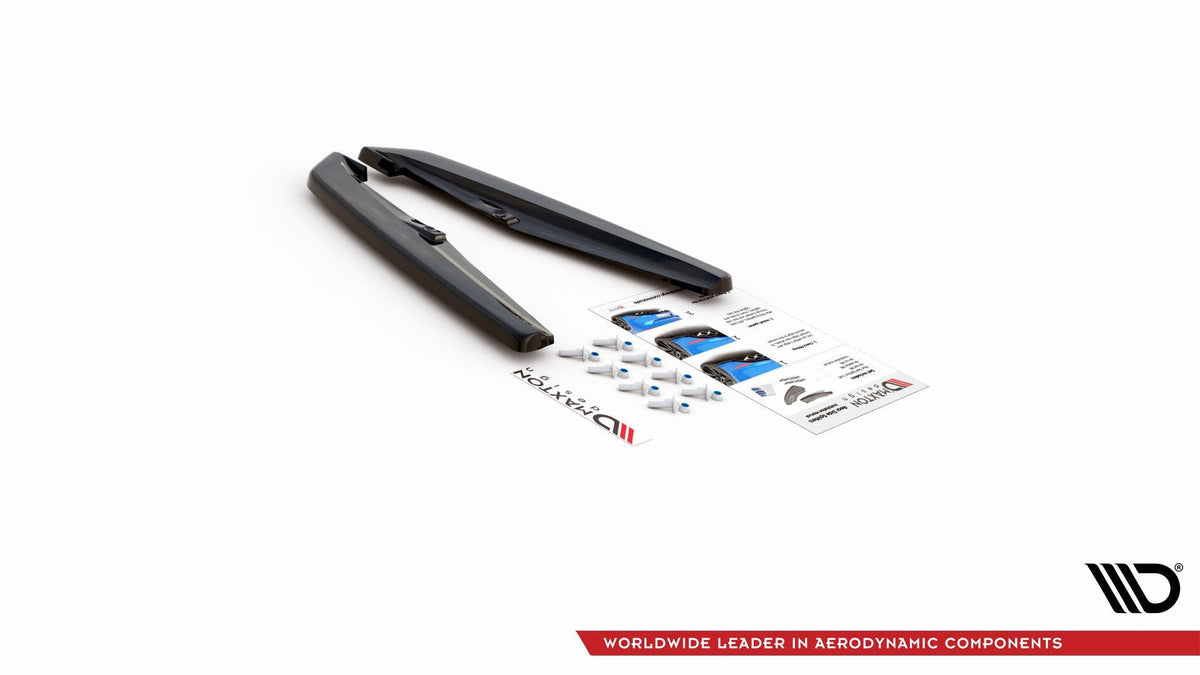 Maxton Design - Heck Ansatz Flaps Diffusor für Porsche Panamera Turbo 970 Facelift - Aerowerk.