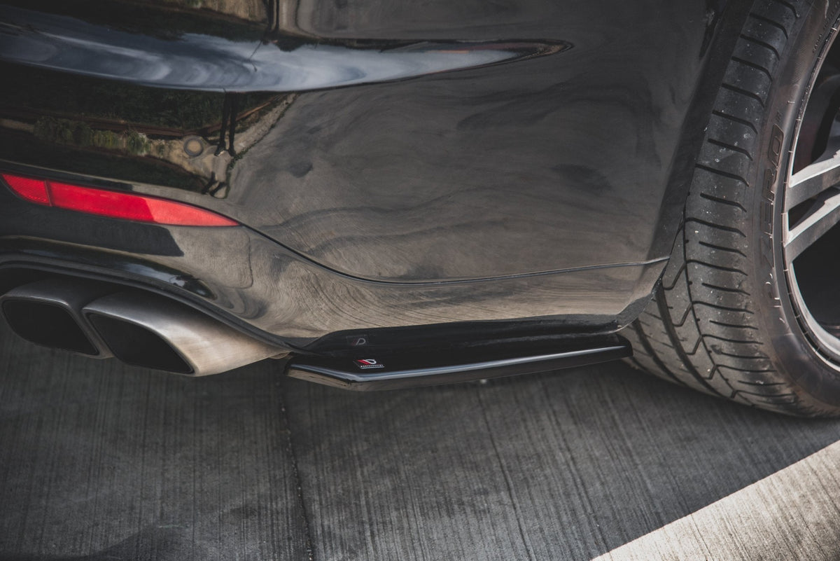 Maxton Design - Heck Ansatz Flaps Diffusor für Porsche Panamera Turbo 970 Facelift - Aerowerk.