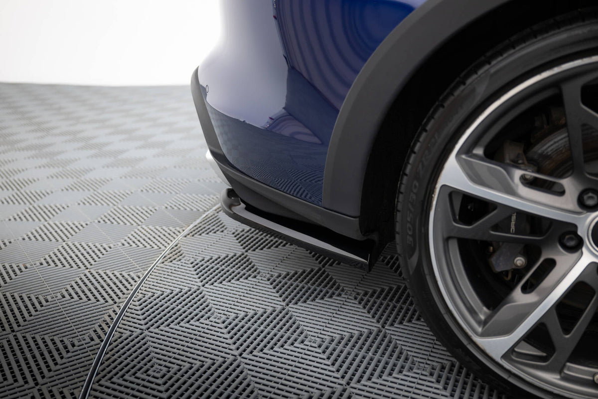 Maxton Design - Heck Ansatz Flaps Diffusor für Porsche Taycan Cross Turismo 4S - Aerowerk.