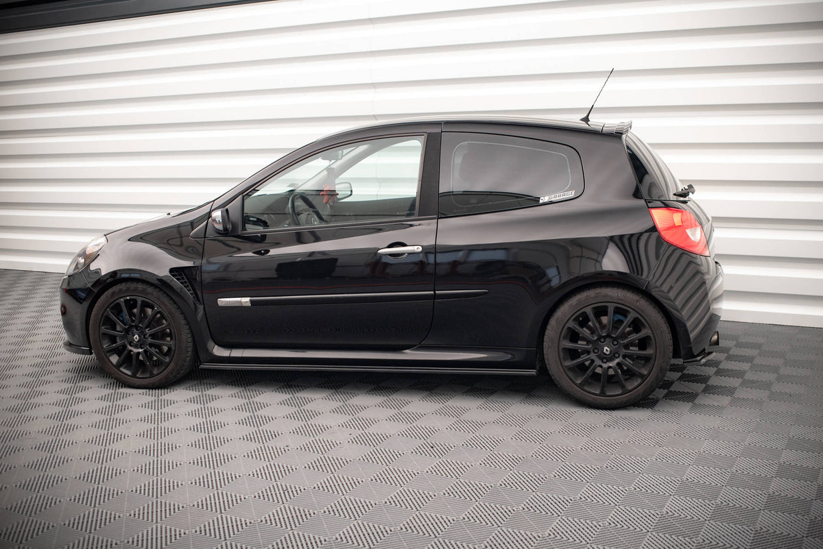 Maxton Design - Heck Ansatz Flaps Diffusor für RENAULT CLIO III RS - Aerowerk.