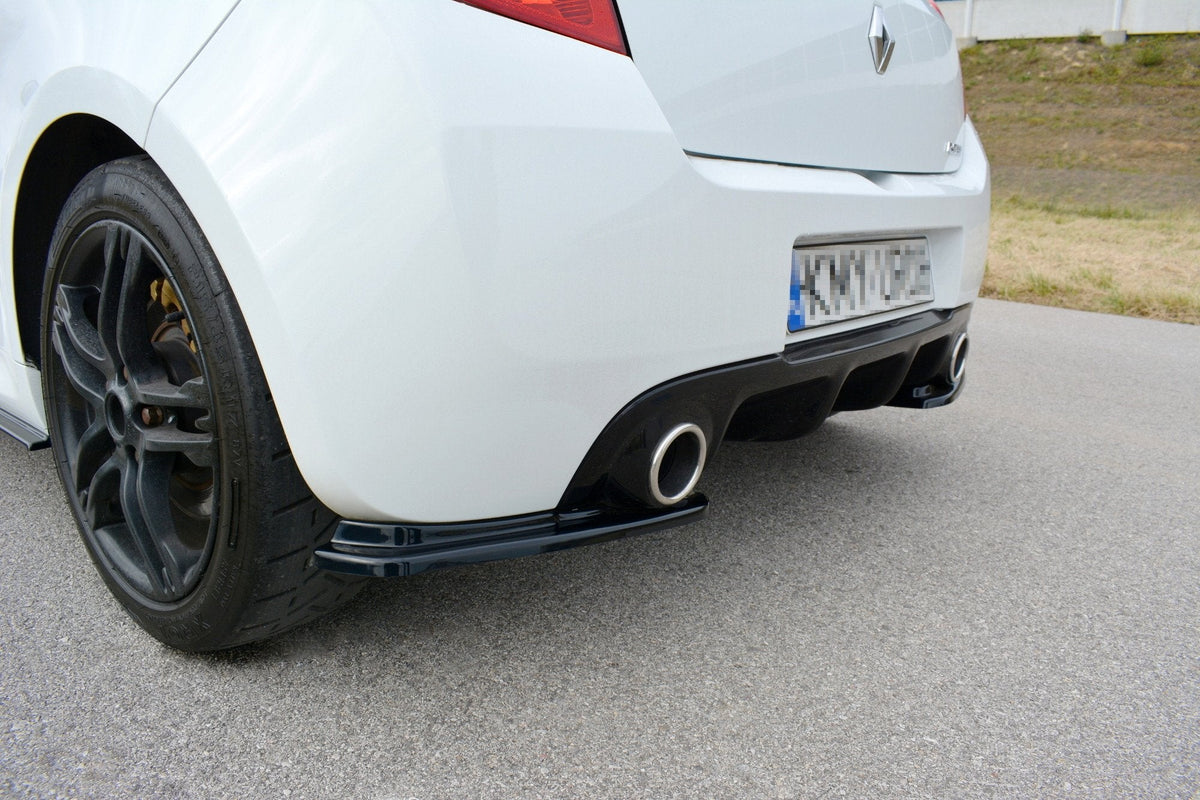 Maxton Design - Heck Ansatz Flaps Diffusor für RENAULT CLIO MK3 RS FACELIFT - Aerowerk.