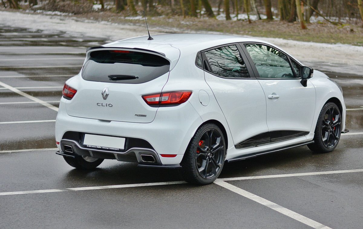 Maxton Design - Heck Ansatz Flaps Diffusor für RENAULT CLIO MK4 RS - Aerowerk.