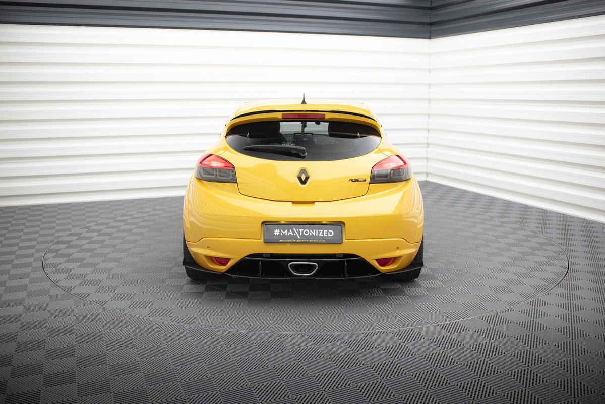 Maxton Design - Heck Ansatz Flaps Diffusor für RENAULT MEGANE MK3 RS - Aerowerk.