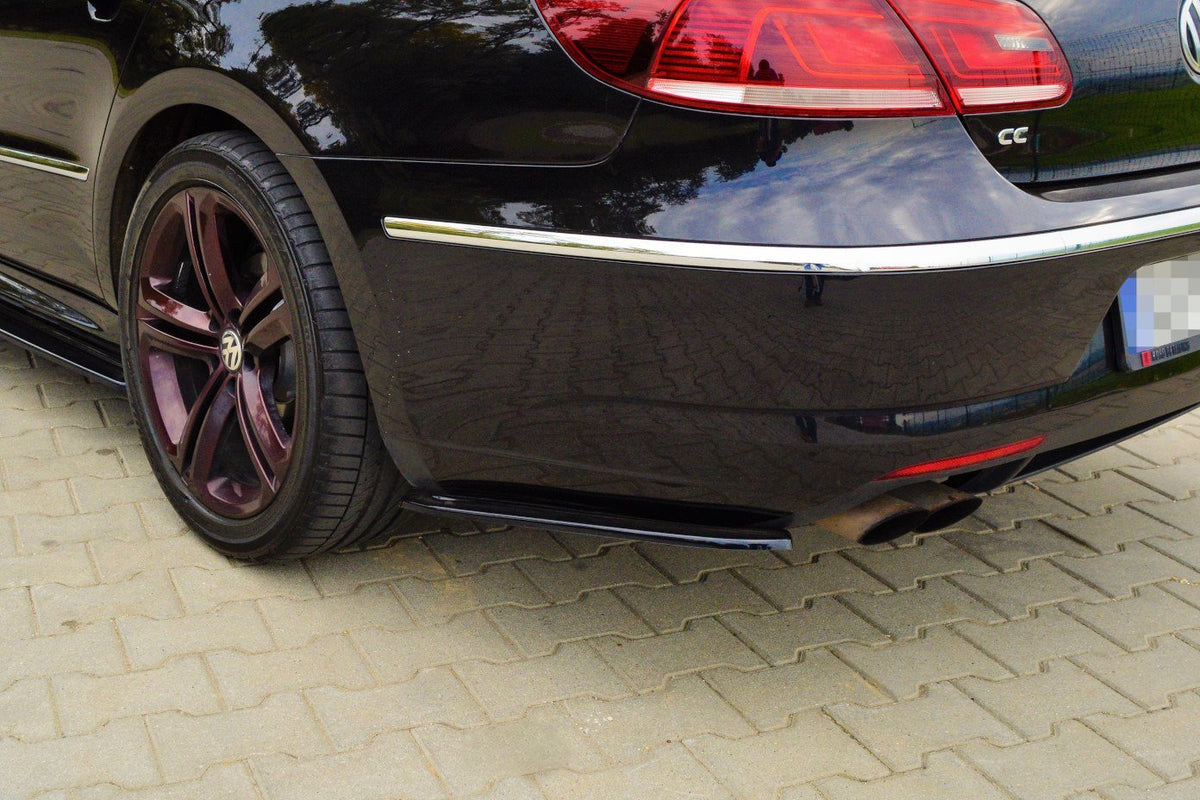 Maxton Design - Heck Ansatz Flaps Diffusor für VOLKSWAGEN CC R - LINE - Aerowerk.