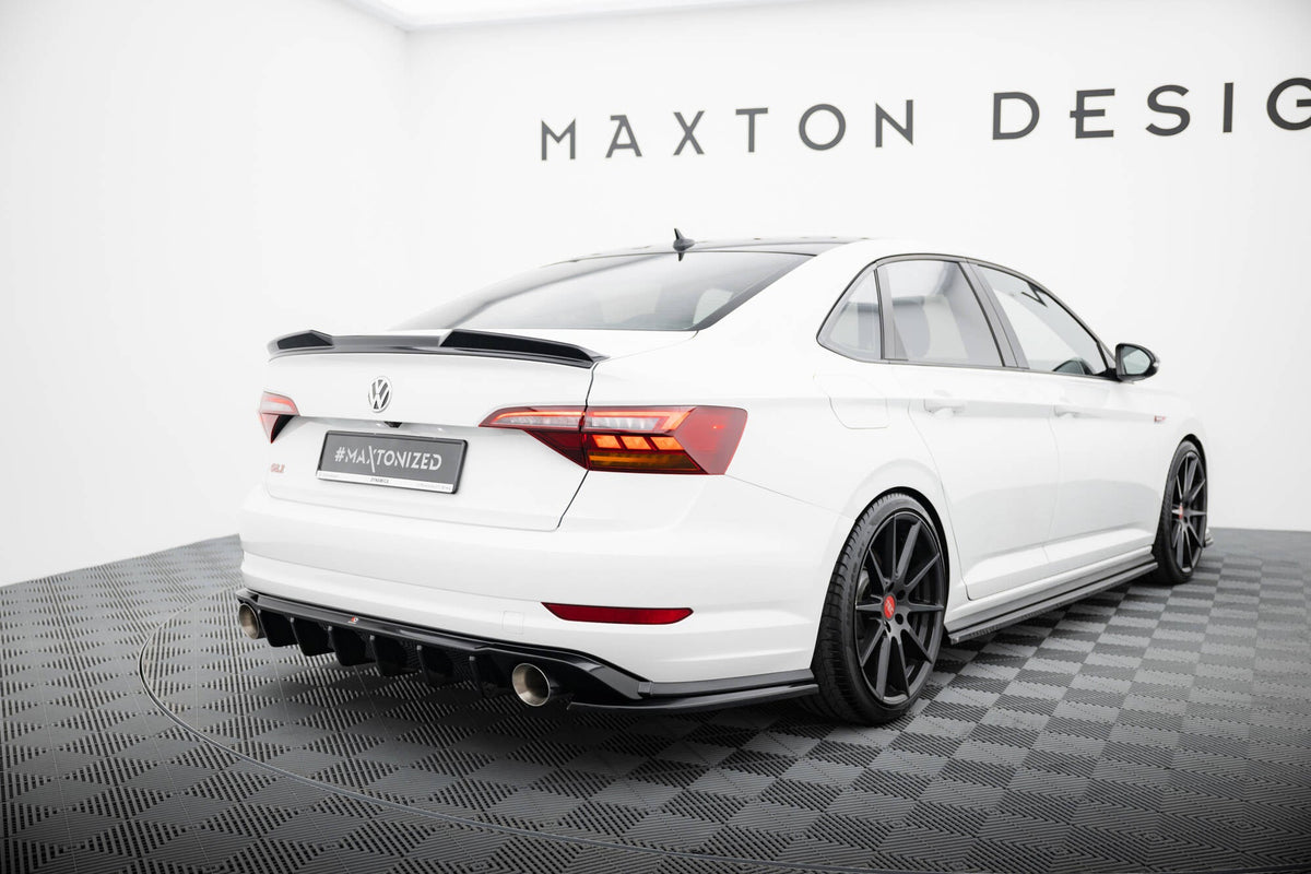 Maxton Design - Heck Ansatz Flaps Diffusor für Volkswagen Jetta GLI Mk7 - Aerowerk.