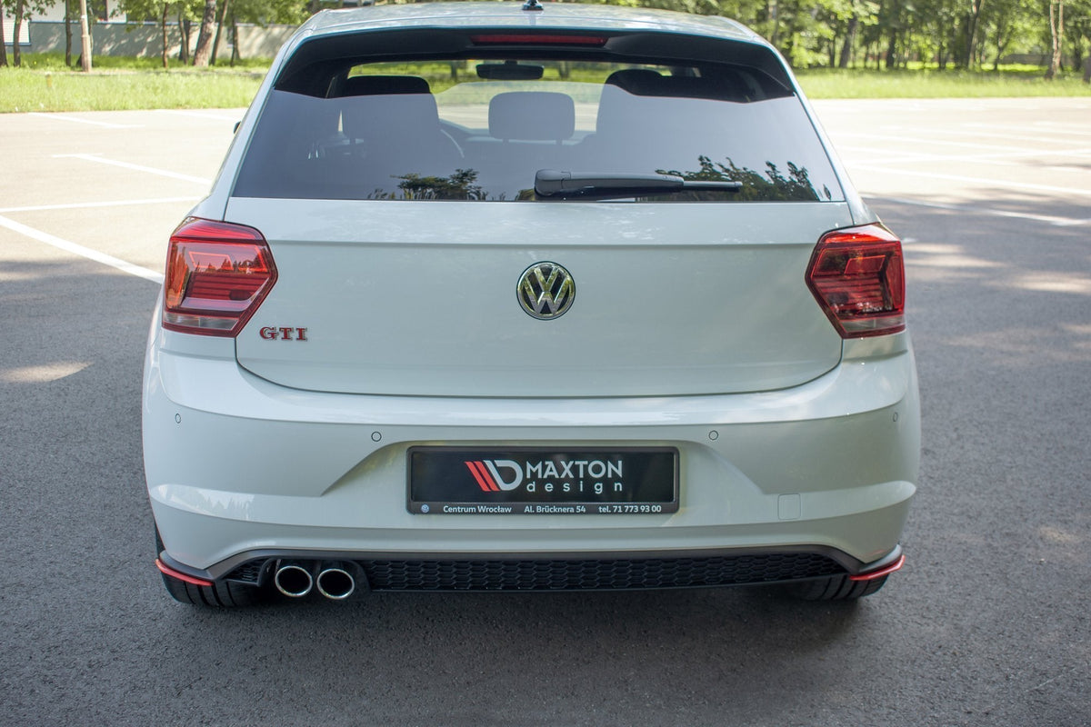 Maxton Design - Heck Ansatz Flaps Diffusor für Volkswagen Polo GTI Mk6 - Aerowerk.