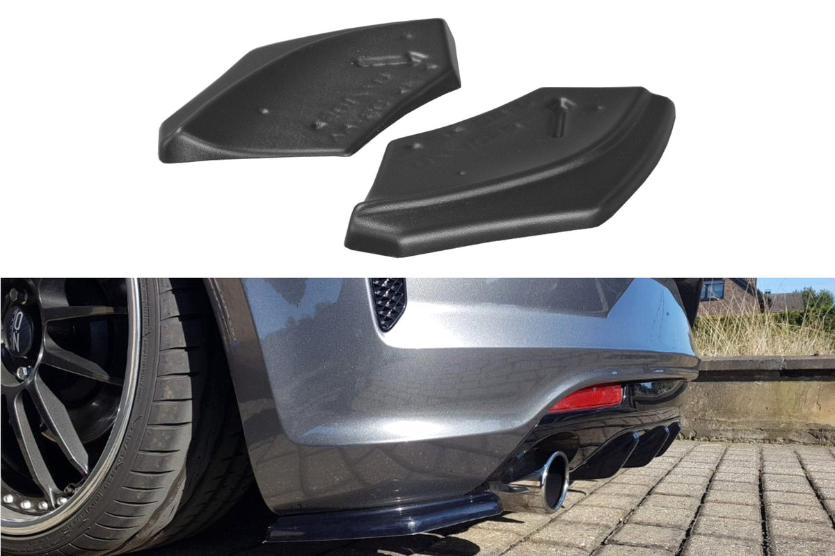 Maxton Design - Heck Ansatz Flaps Diffusor für VOLKSWAGEN SCIROCCO MK.3 R FACELIFT - Aerowerk.