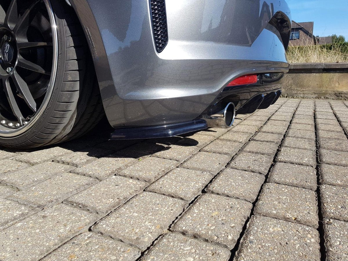Maxton Design - Heck Ansatz Flaps Diffusor für VOLKSWAGEN SCIROCCO MK.3 R FACELIFT - Aerowerk.