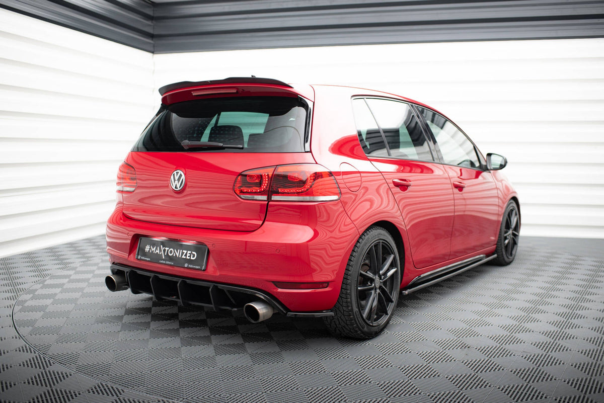 Maxton Design - Heck Ansatz Flaps Diffusor für VW GOLF 6 GTI 35TH - Aerowerk.
