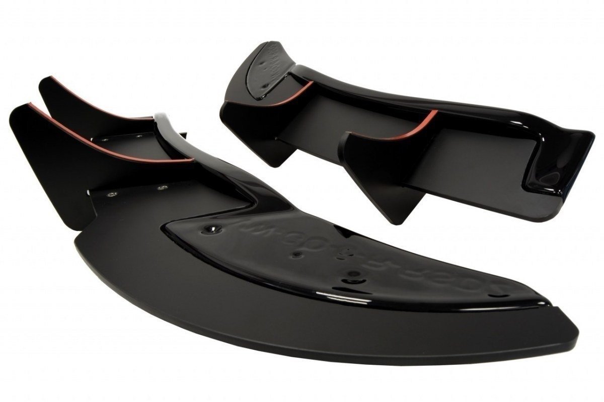 Maxton Design - Heck Ansatz Flaps Diffusor für VW GOLF 6 R (CNC) - Aerowerk.