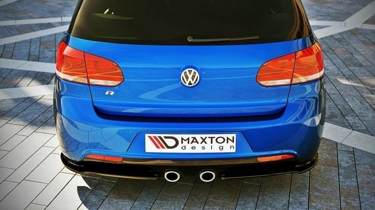 Maxton Design - Heck Ansatz Flaps Diffusor für VW GOLF 6 R - Aerowerk.