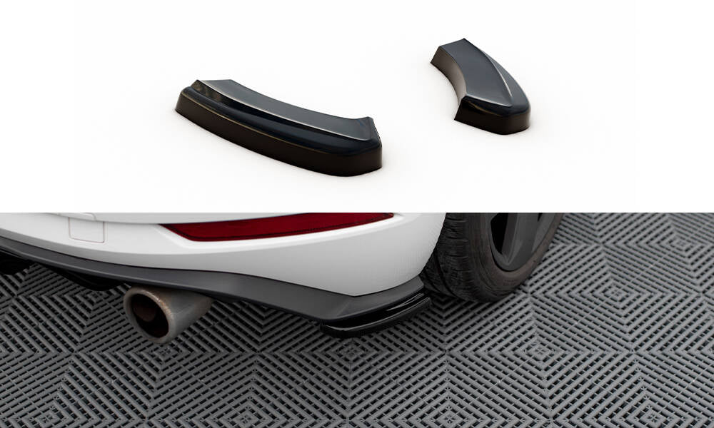Maxton Design - Heck Ansatz Flaps Diffusor für VW GOLF 7 GTI FACELIFT - Aerowerk.