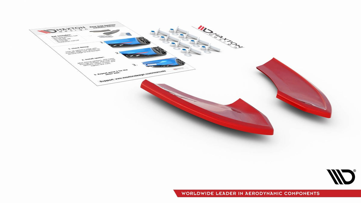 Maxton Design - Heck Ansatz Flaps Diffusor für VW Golf 7 GTI TCR - Aerowerk.