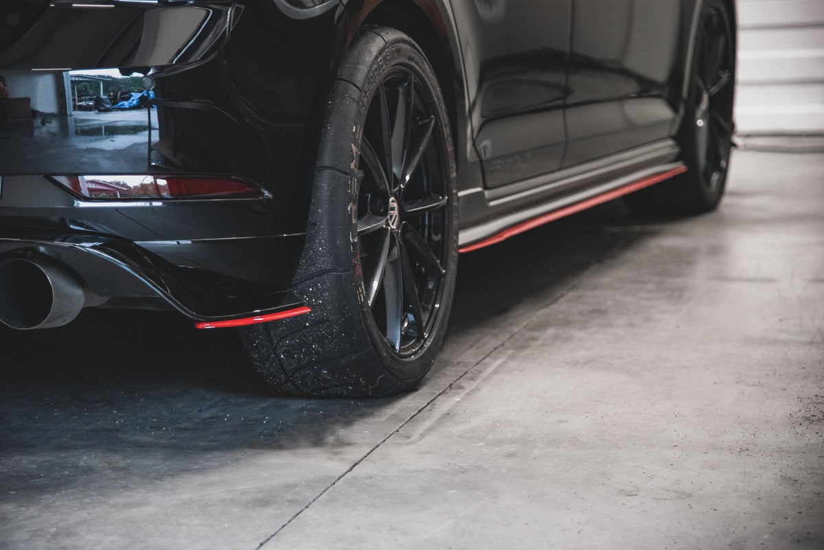 Maxton Design - Heck Ansatz Flaps Diffusor für VW Golf 7 GTI TCR - Aerowerk.