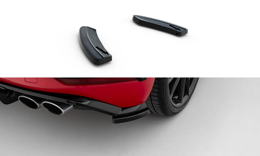Maxton Design - Heck Ansatz Flaps Diffusor für VW Golf Hatchback R / R - Line Mk7 Facelift - Aerowerk.