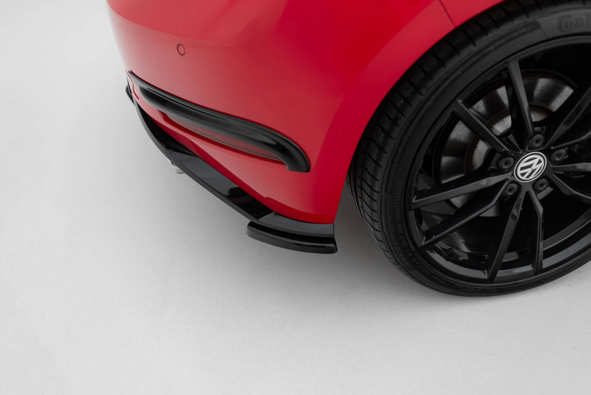 Maxton Design - Heck Ansatz Flaps Diffusor für VW Golf Hatchback R / R - Line Mk7 Facelift - Aerowerk.