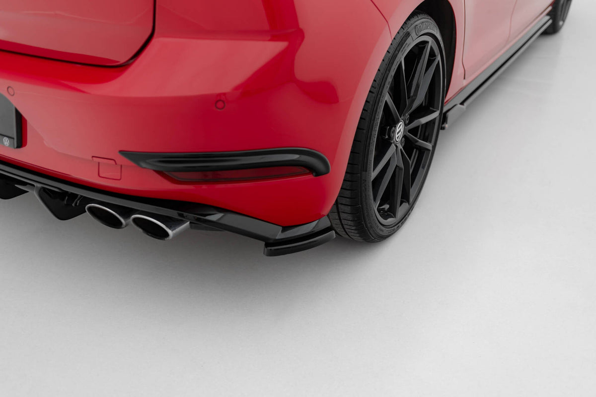 Maxton Design - Heck Ansatz Flaps Diffusor für VW Golf Hatchback R / R - Line Mk7 Facelift - Aerowerk.