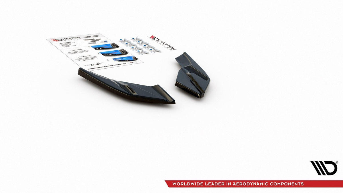 Maxton Design - Heck Ansatz Flaps Diffusor für VW Golf Mk8 Facelift - Aerowerk.