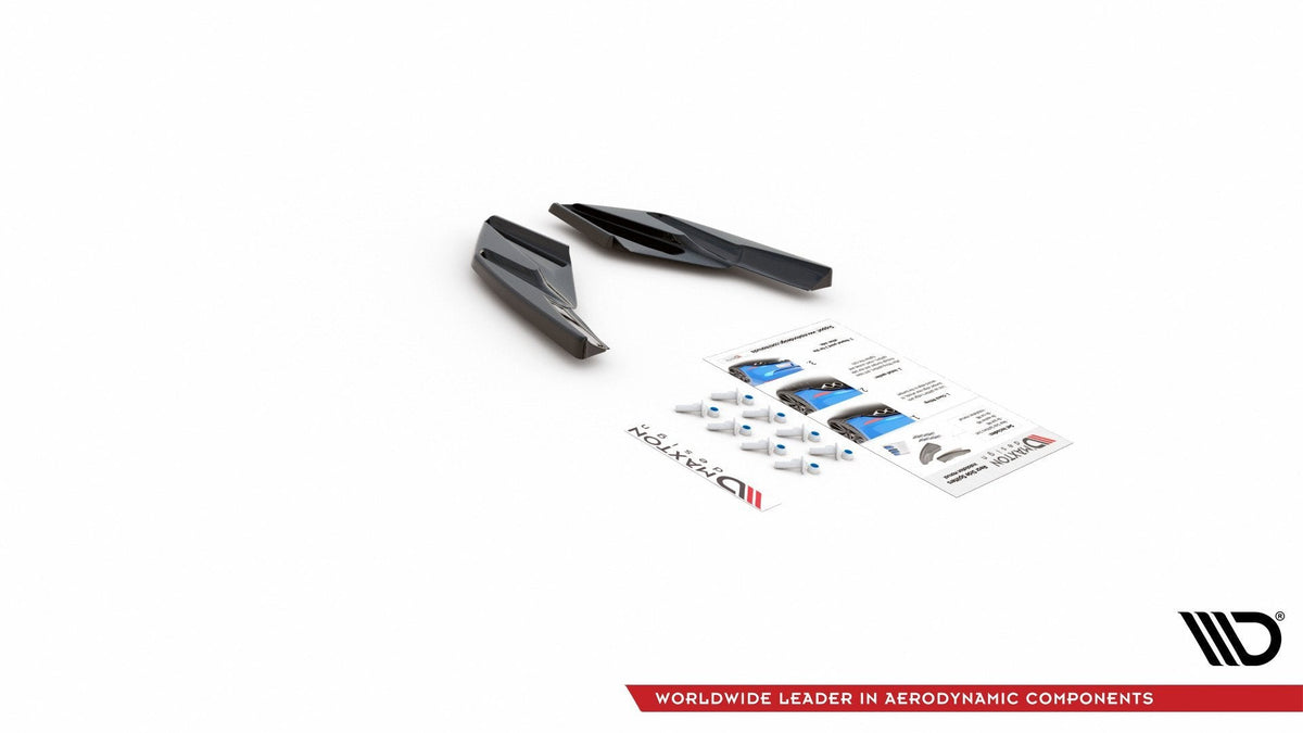Maxton Design - Heck Ansatz Flaps Diffusor für VW Golf Mk8 Facelift - Aerowerk.