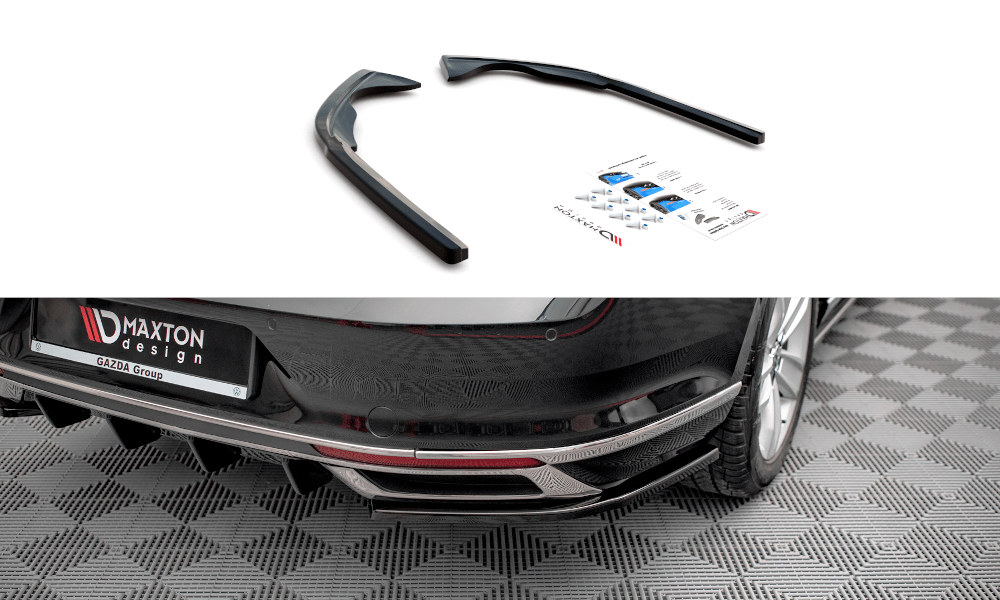 Maxton Design - Heck Ansatz Flaps Diffusor für VW Passat B8 Facelift - Aerowerk.